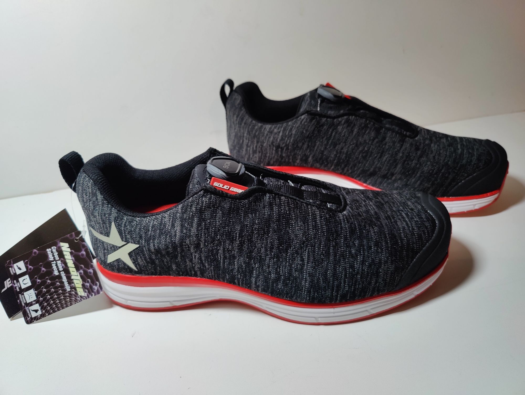Buty ochronne robocze BHP Solid Gear Mars Snickers BOA 44,46