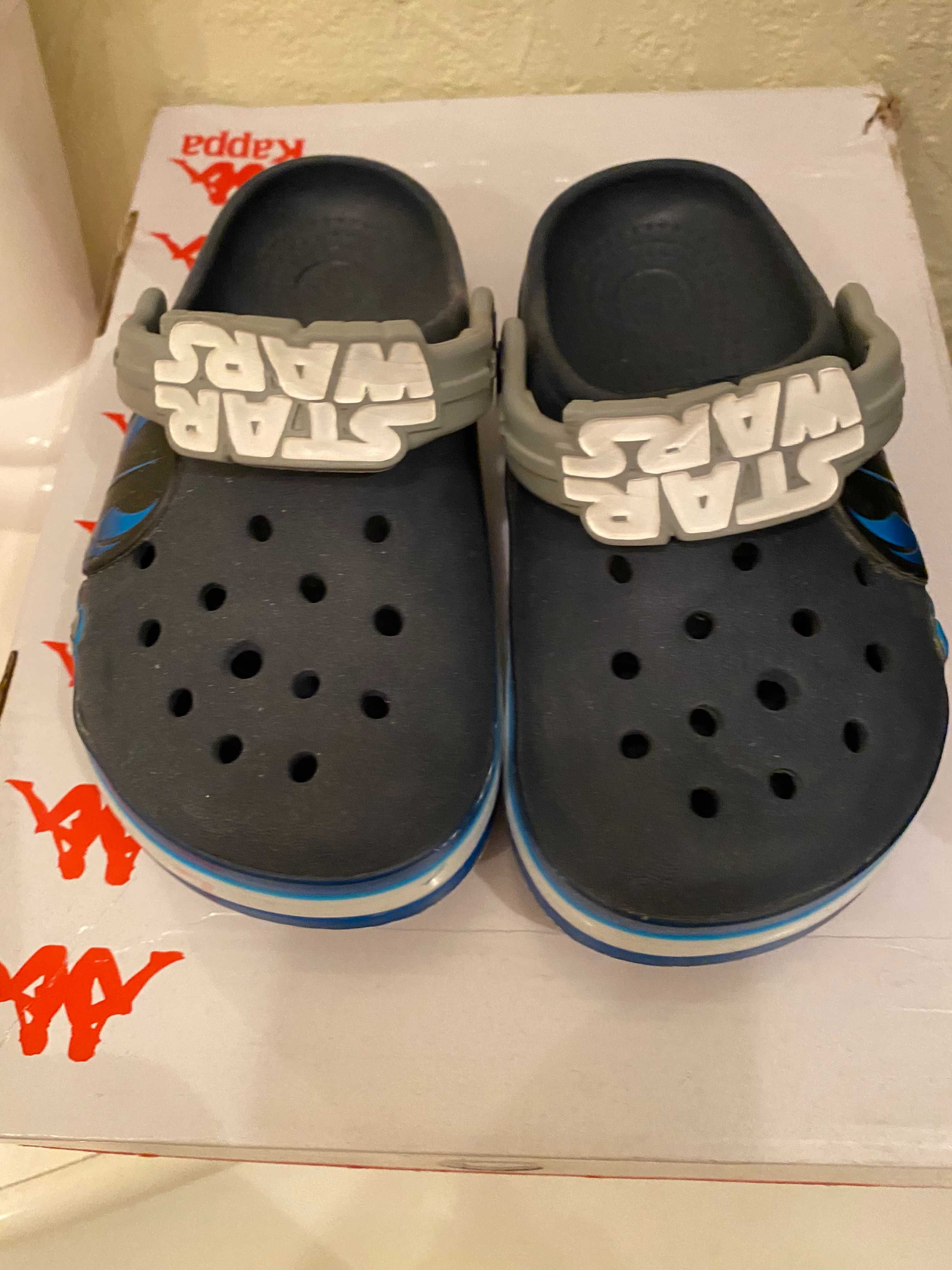 Сабо Crocs Kids *Fun Skywalker Lights 10 Темно- синий. Оригинал
