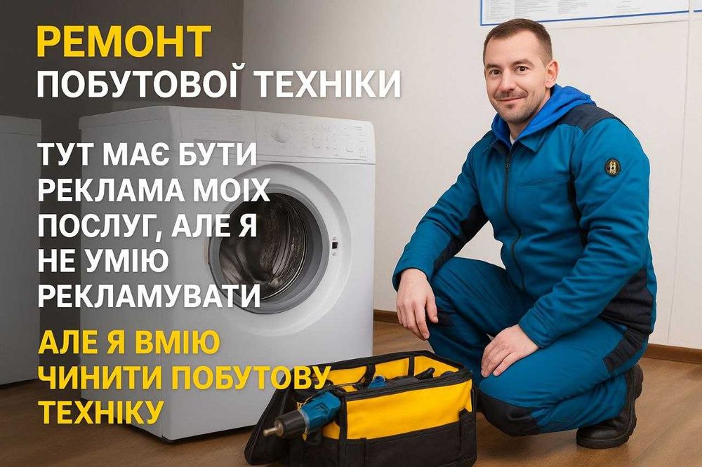 Приватний майстер з ремонту пральних машин, ремонт пральних машин