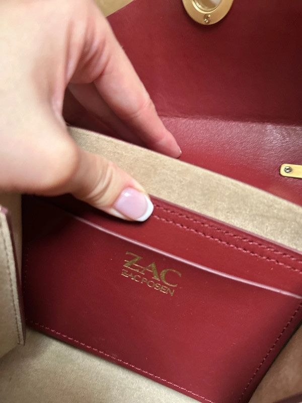 Mini bag Zac Posen Amelia Cinnamon