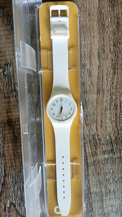 Zegarek Swatch biały nowy