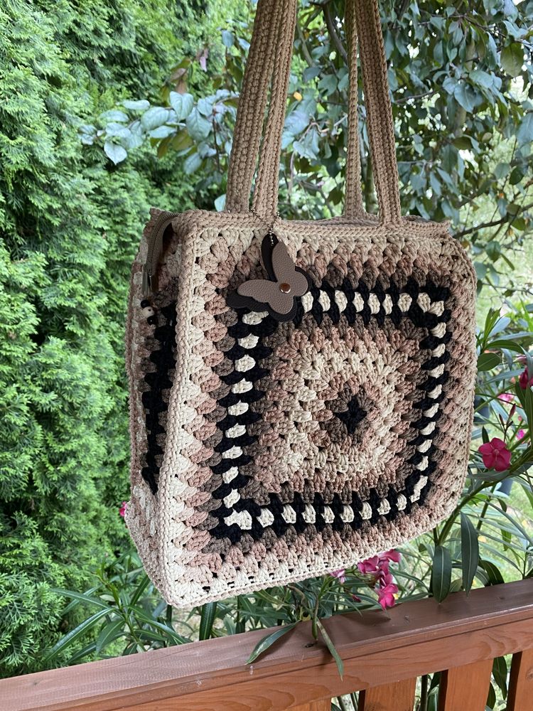 Piekna letnia torebka boho