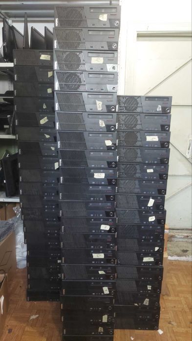 ОПТ !Компьютеры ПК Lenovo ThinkCentre M71 M72е SFF i5/4ГБ/120SSD
