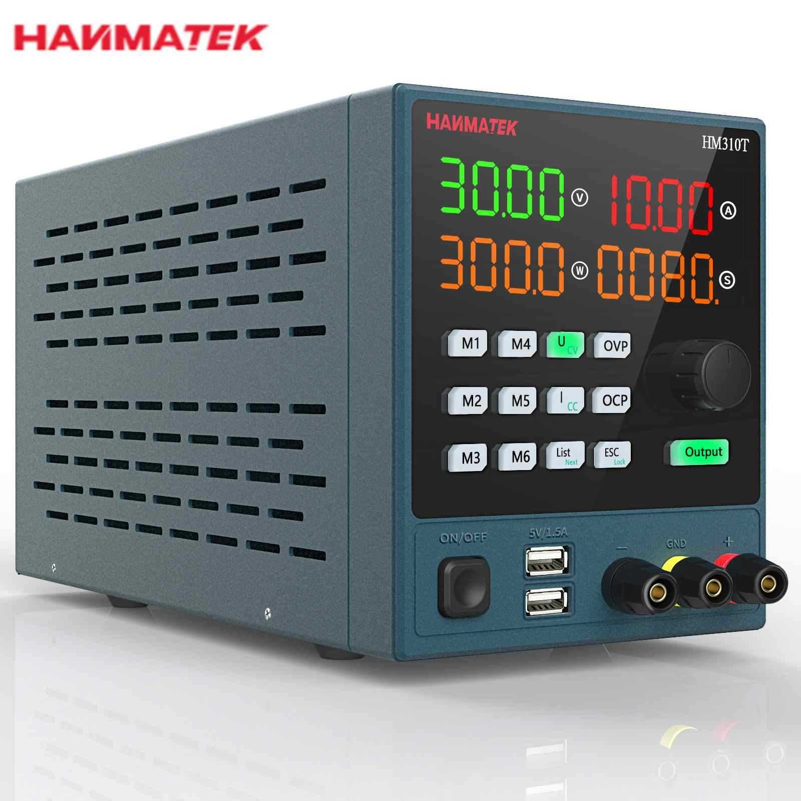 HANMATEK HM310T Программируемый Лабораторный Блок питания 30в 10а