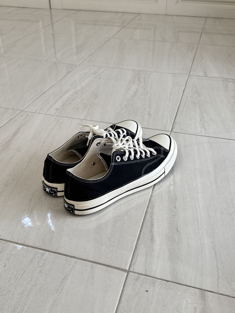 Converse Chuck 70 Low чорні 45