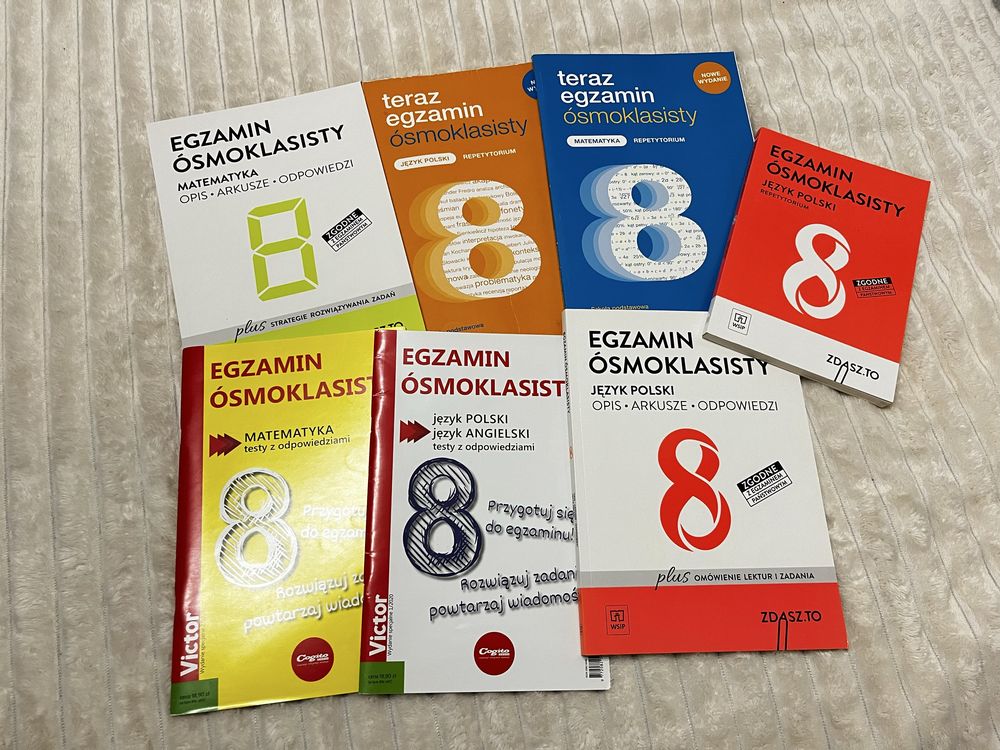 testy i arkusze do egzaminu osmoklasisty