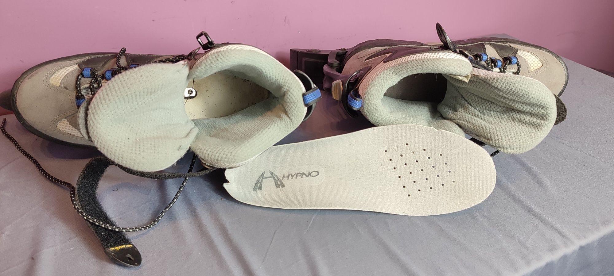 Rolki HYPNO 2 w 1 - buty z odpinanymi płozami - rozmiar 37,5 - 24 cm