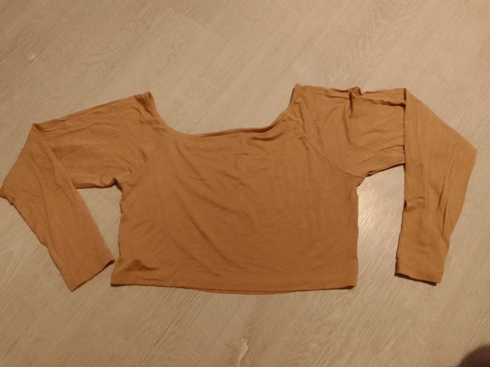 Bluzka top brązowa