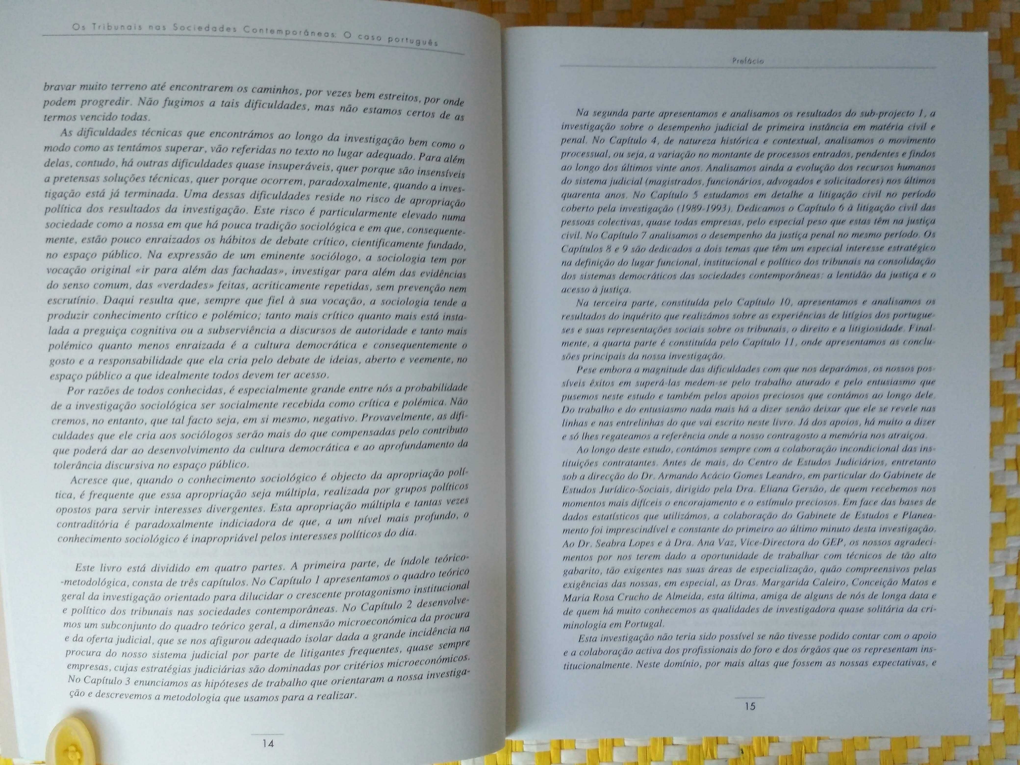 Os tribunais nas sociedades contemporâneas – o caso português