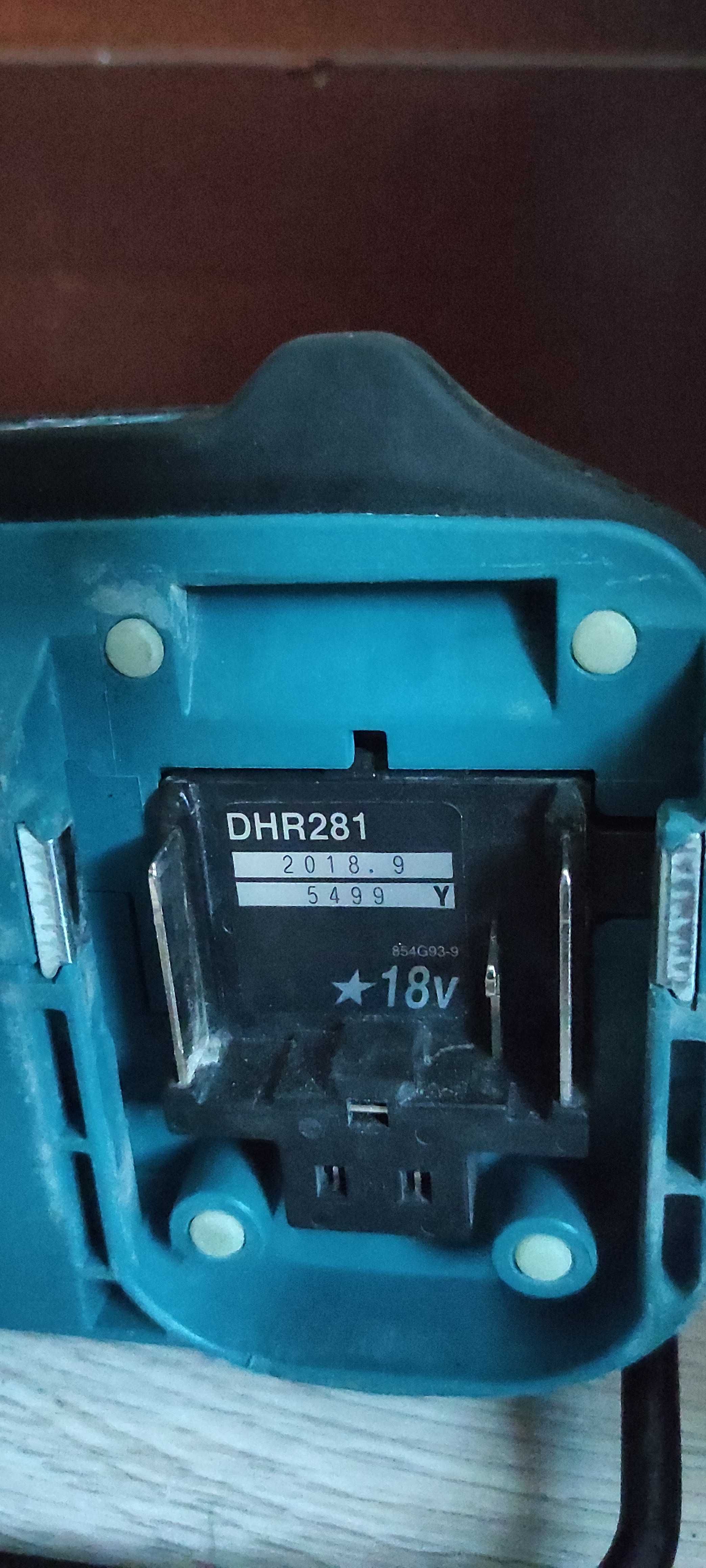 Młotowiertarka Makita DHR 281 akumulatorowa 2x18V młot 36V BL 5Ah