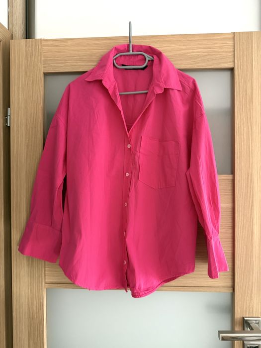Koszula bawelniana zara oversize