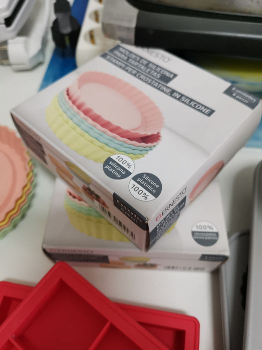 Formas de silicone para pastelaria