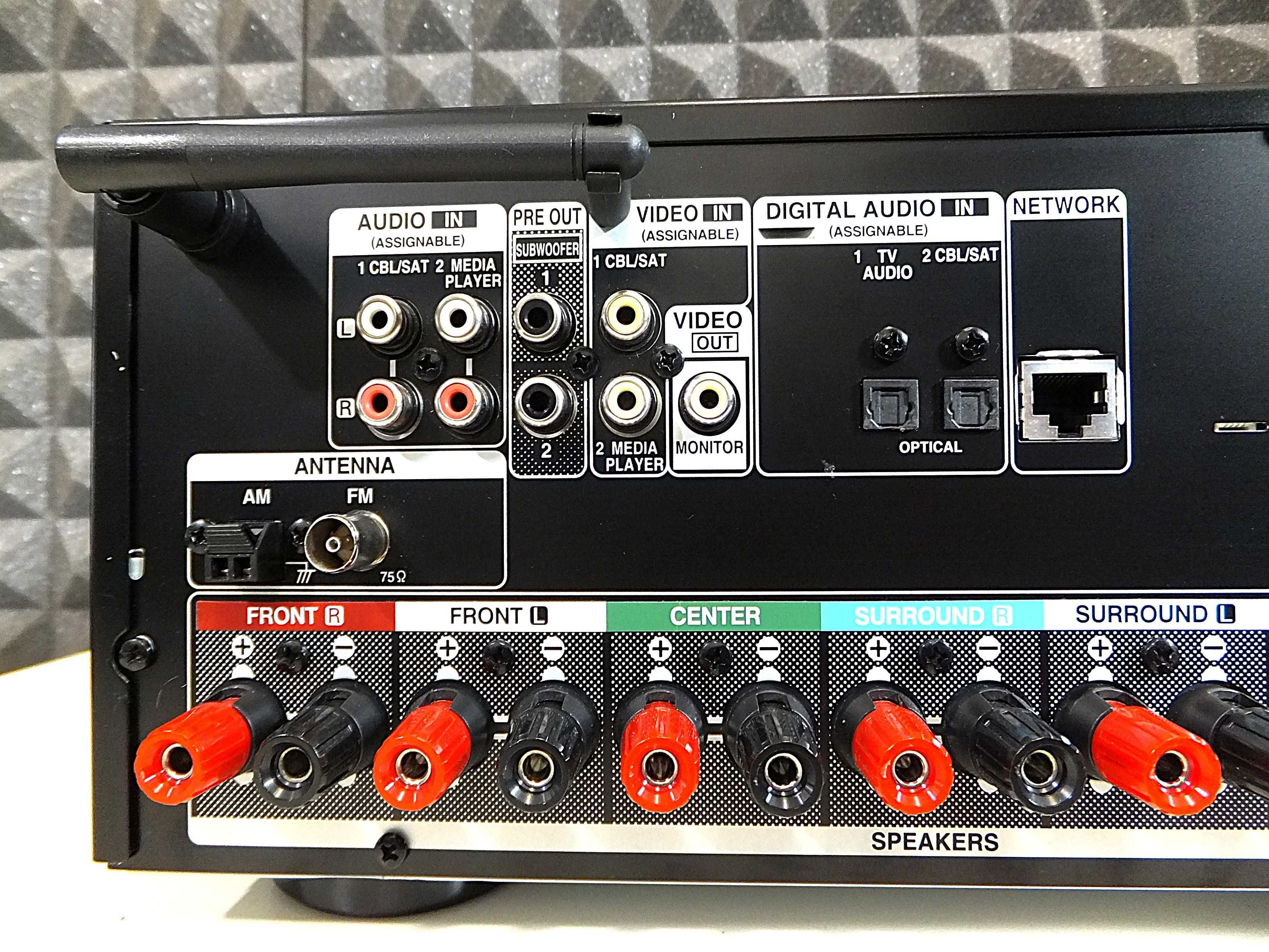Amplituner kina domowego 7.2 DENON AVR-X1400H / Wi-Fi, Bluetooth, Heos