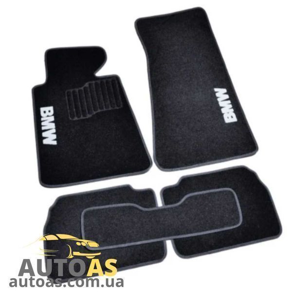Ворсові коврики в салон BMW/БМВ F20/F32/E87/E36/E90/E53/E46/F30/F34