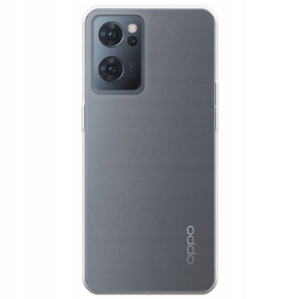 Etui Silikon Plecki Do Oppo Reno7 5G Bezbarwny