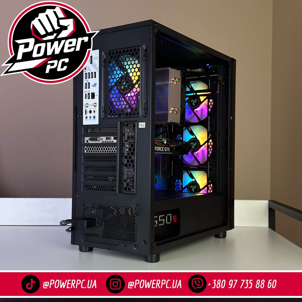 Ігровий ПК!! i5 10400f, GTX 1660 Ti, ОЗУ 16 GB, SSD M2, HDD