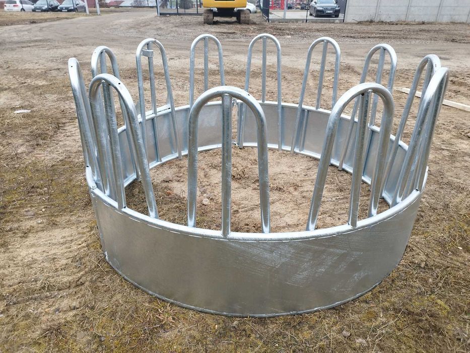 Paśnik dla bydła krów koni OKRĄGŁY ocynkowany