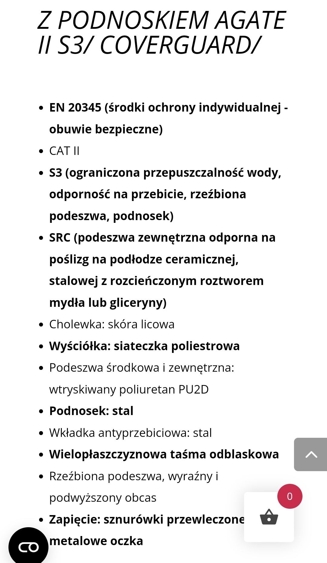 Buty robocze Coverguard