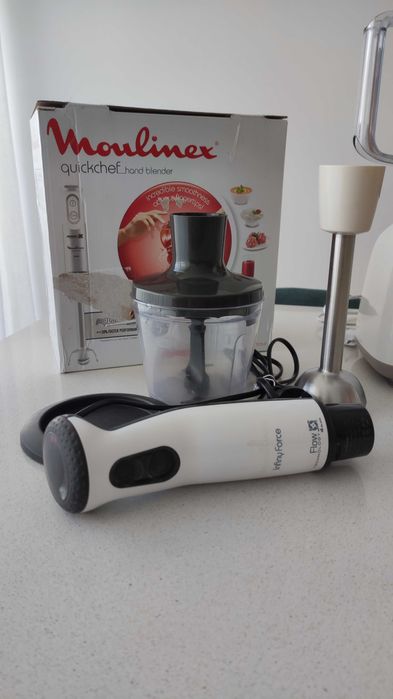 conjunto, ferro engomar + liquidificador MOULINEX