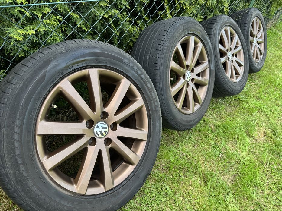 Koła alufelgi 5x112 235/55r17 vw skoda seat audi