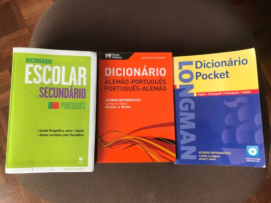 Dicionário Longman Pocket (Advanced): Inglês; Dicionário Alemão