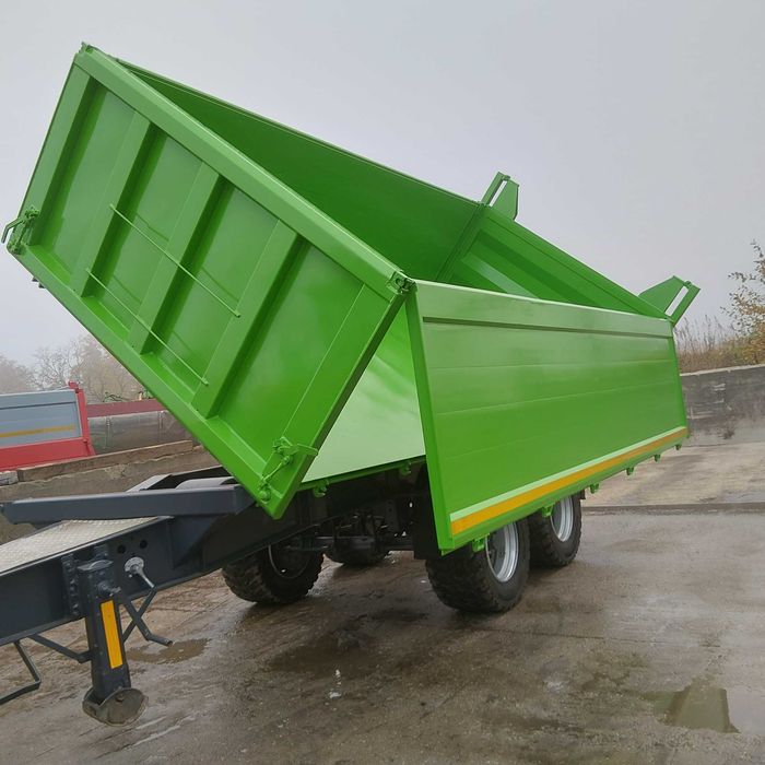 Tandem 3 x wywrotka  Kel-berg 20 T przyczepa  szerokie koła