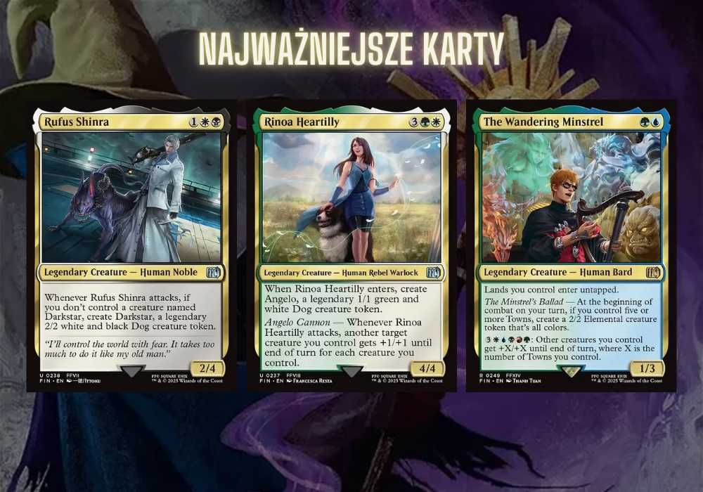 Magic the Gathering Commander | Final Fantasy, 5 colors, legendary