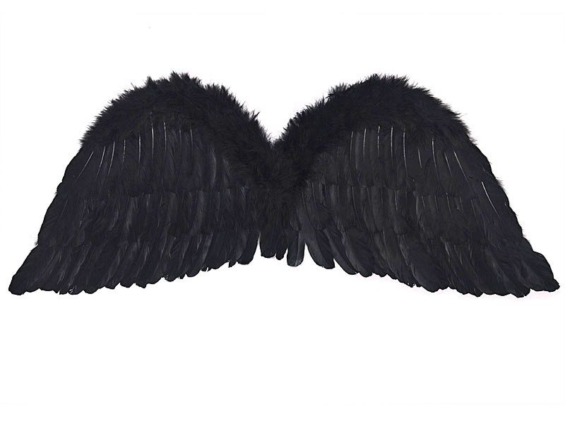 Kostiumowo - czarne skrzydła, anioł śmierci, halloween, Koszalin