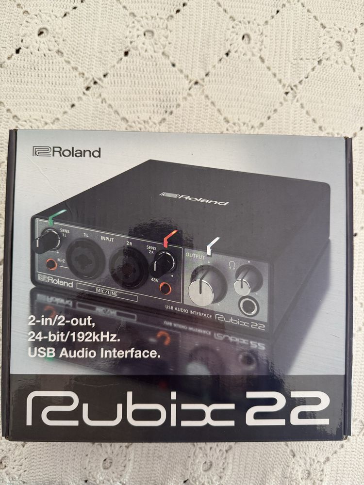 Interface Áudio USB Roland RUBIX22