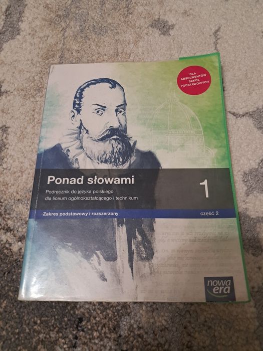 Ponad słowami 1 część 2 podręcznik do języka polskiego
