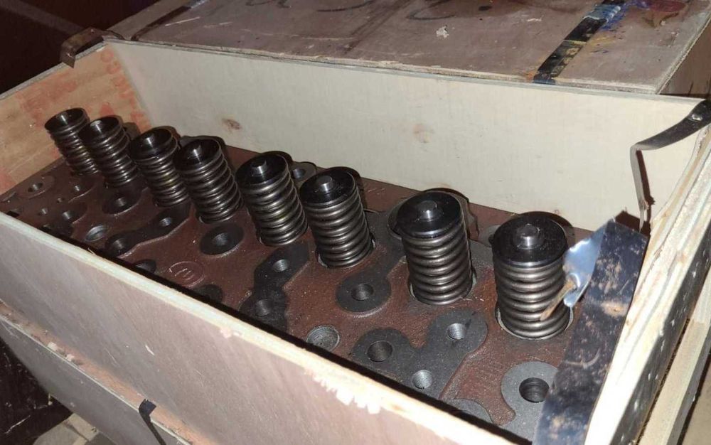 Головка блока в сб. КАМАЗ ЕВРО-0,1,2 ЗИЛ ГАЗон МТЗ ММЗ 243 УРАЛ 375