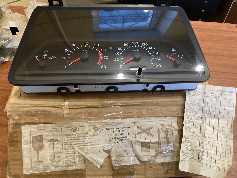Панель приборов ВАЗ 2110-2115 343.3801 (пр-во Автоприбор)