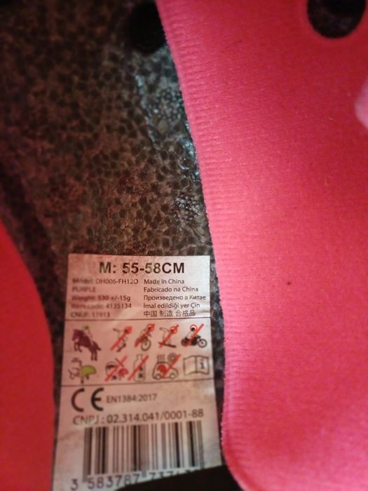 Kask jeździecki Fouganza Decathlon M 55-58 cm