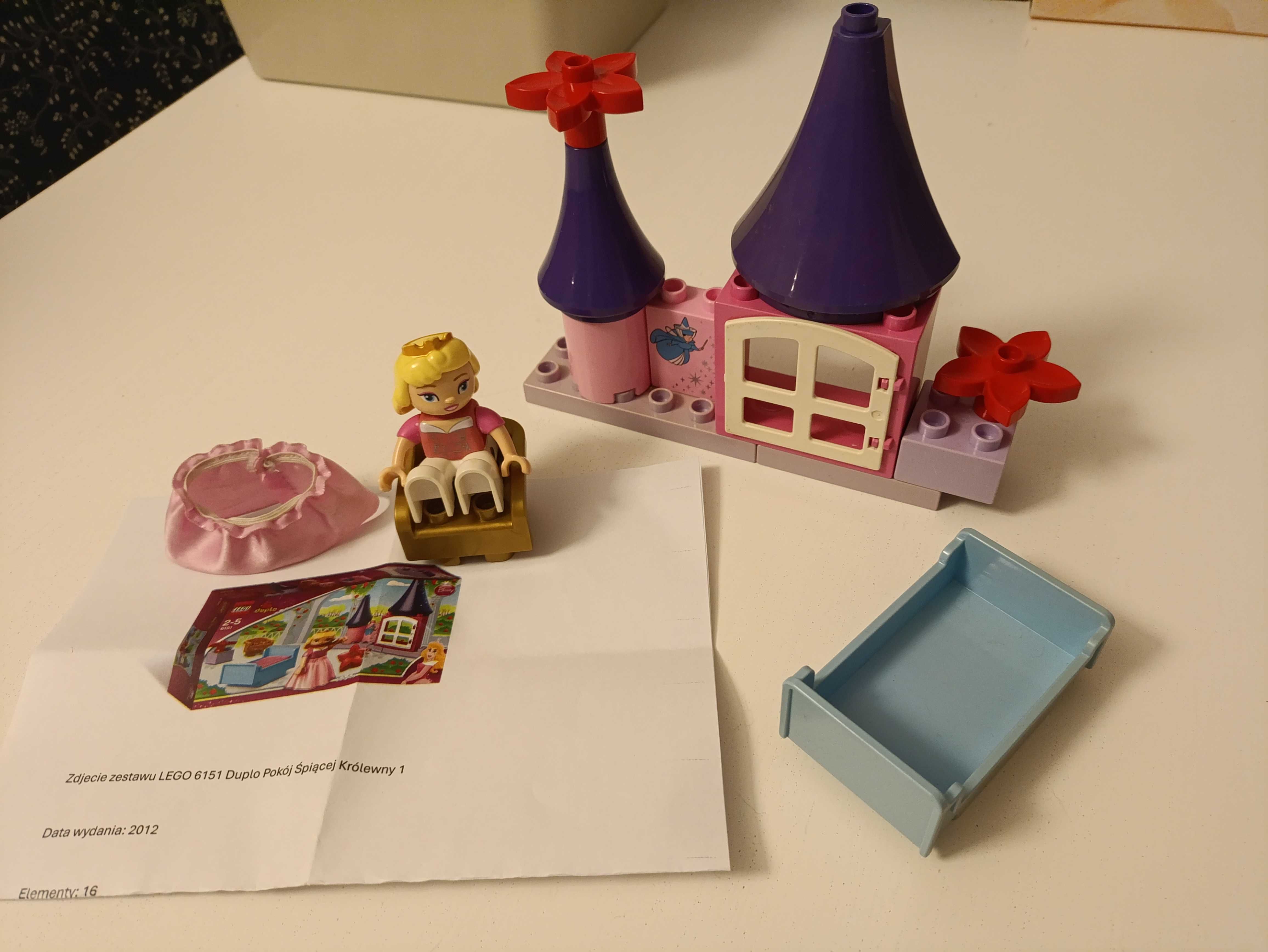 Lego Duplo Pokój Śpiącej Królewny 6151