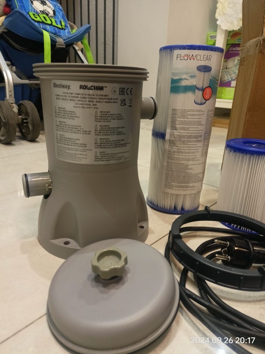 Filtr basenowy Bestway Flowclear 58383 typ II - stan nowy