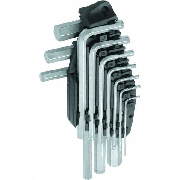 Zestaw kluczy imbusowych MODECO 1,5-10 mm / 10 szt