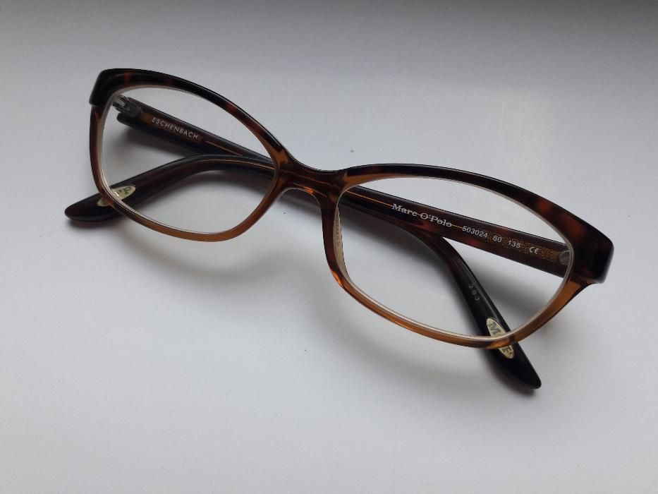 oprawki damskie Marc O'Polo okulary brązowe jasny brąz plastikowe
