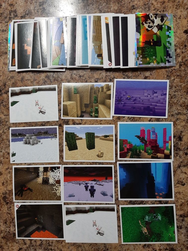 Наклейки Minecraft Panini