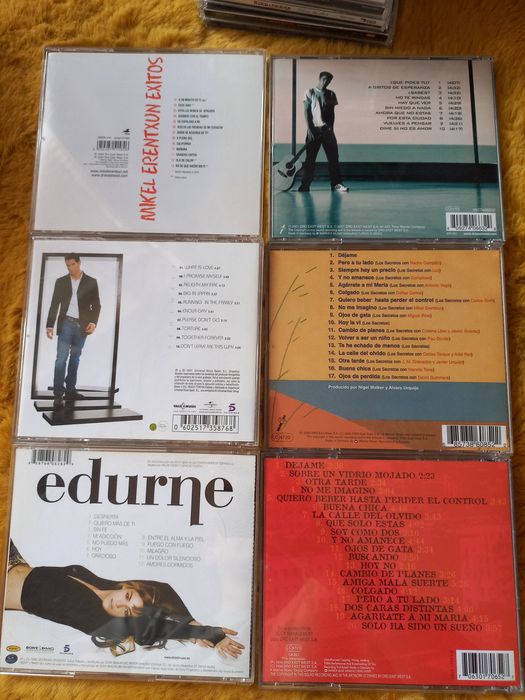 Vários cds espanhol e outros
