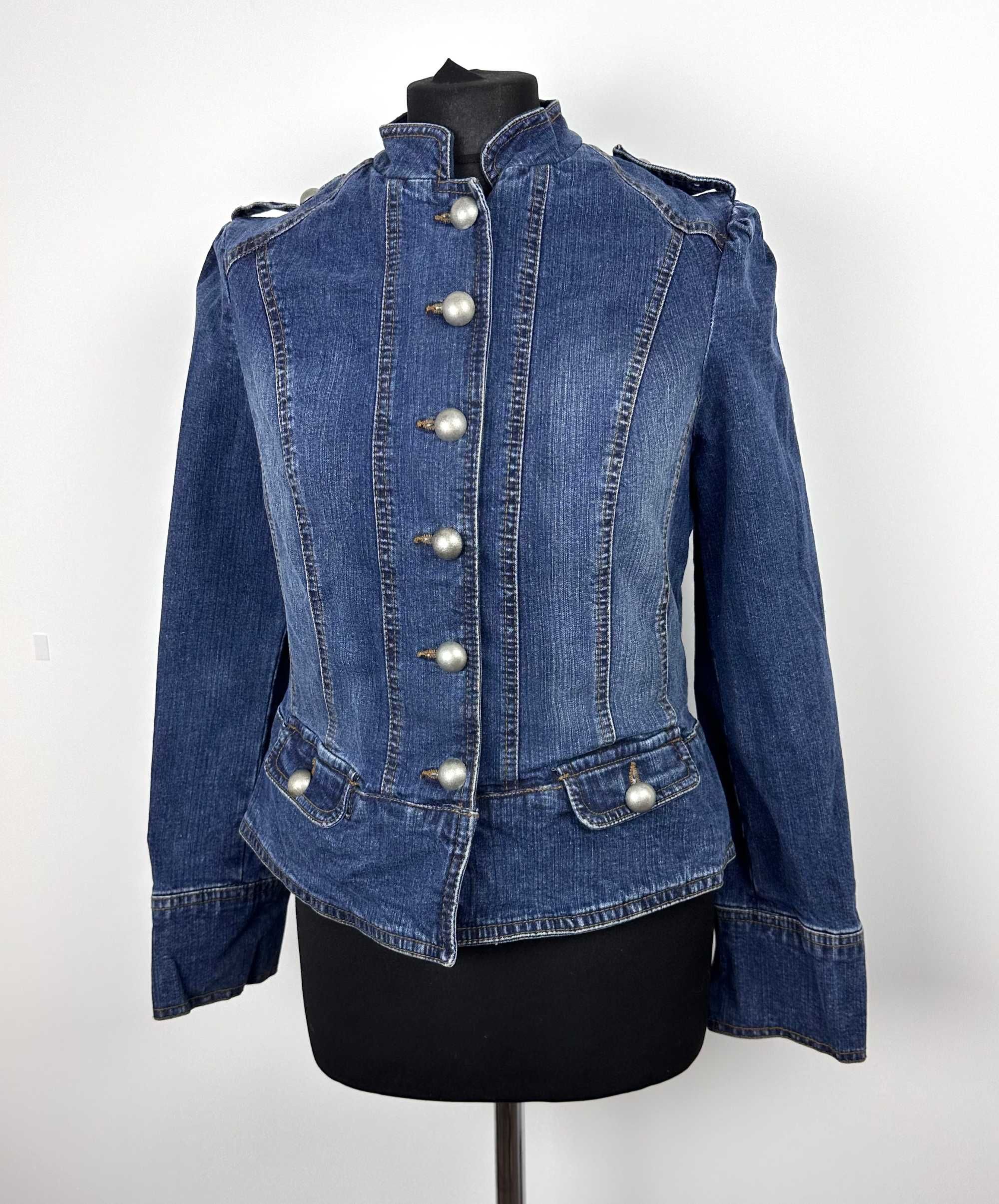 Kurtka jeansowa damska alternative opium retro r. M
