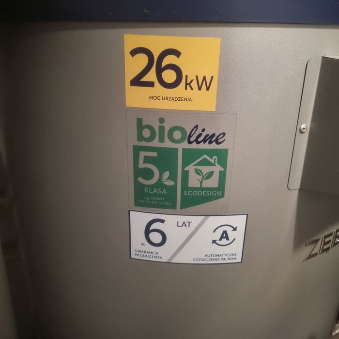 Piec na pelet Zębiec 26kW