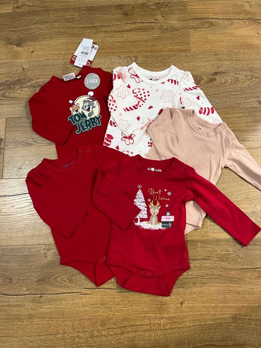 Новорічні боді для дівчинки