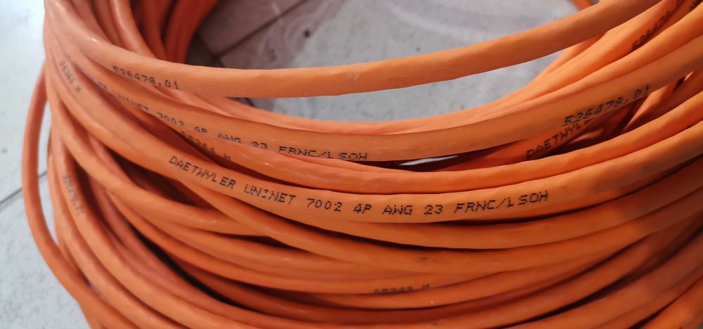 Cabo de 4 pares blindado