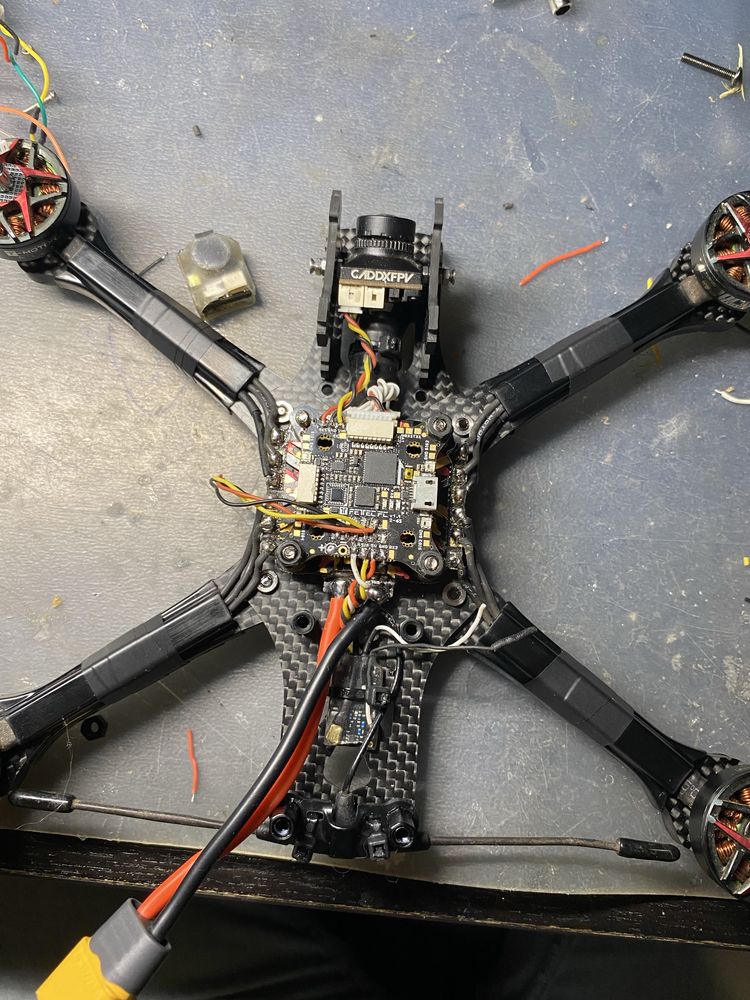 Drone fpv appex 6s full fettec e tbs