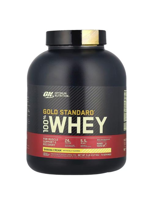 Протеїн 100% Whey Gold Standard, зі смаком банана