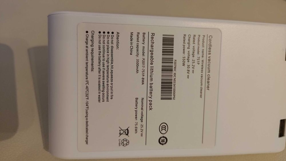 Akumulator do odkurzacza Dreame V10 3500 mAh