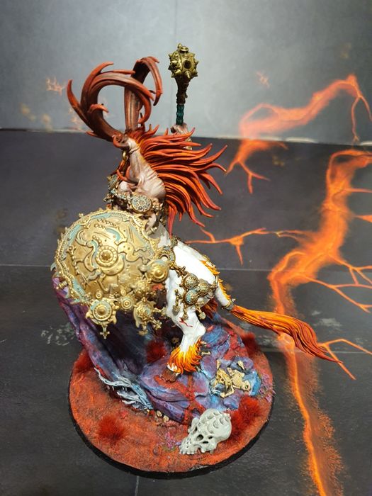 Kragnos end of empires pomalowany