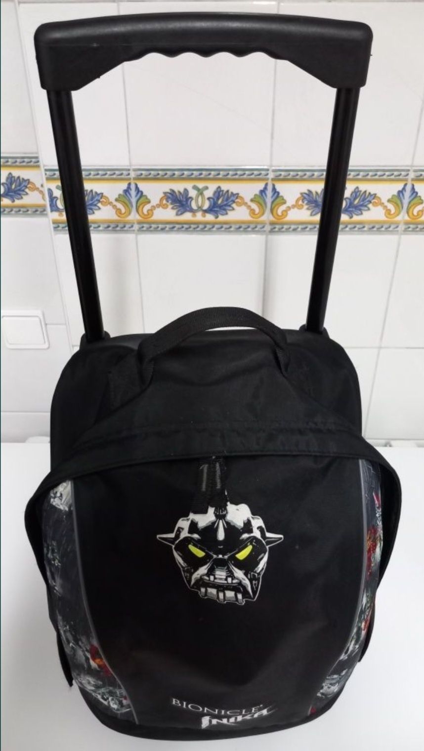 MALA ESCOLA,CRIANÇA,LEGO,TROLLEY como NOVA para ,ESCOLA ou Viagem,etc.
