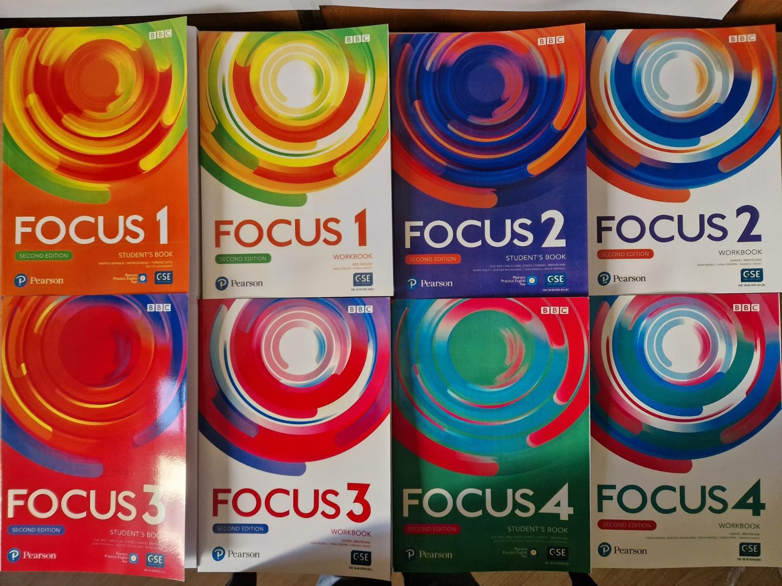 Focus 2nd edition 1, 2, 3, 4