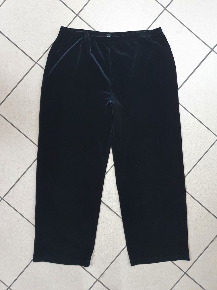 DKNY spodnie dresowe welurowe na gumce 52 do 58